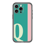 スリムプロテクションプレミアムケース［ オリジナル - initial color line - Q green ］