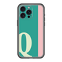 スリムプロテクションプレミアムケース［ オリジナル - initial color line - Q green ］