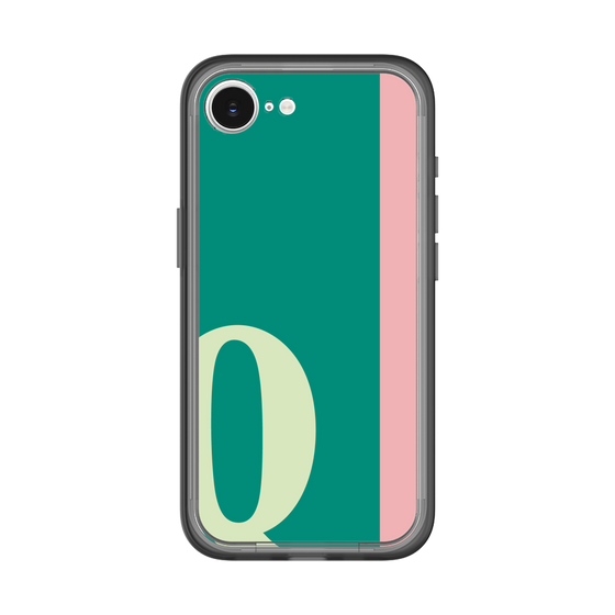スリムプロテクションプレミアムケース［ オリジナル - initial color line - Q green ］