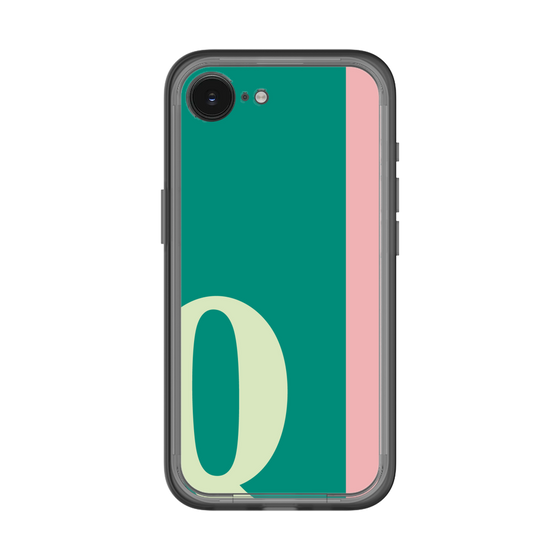 スリムプロテクションプレミアムケース［ オリジナル - initial color line - Q green ］