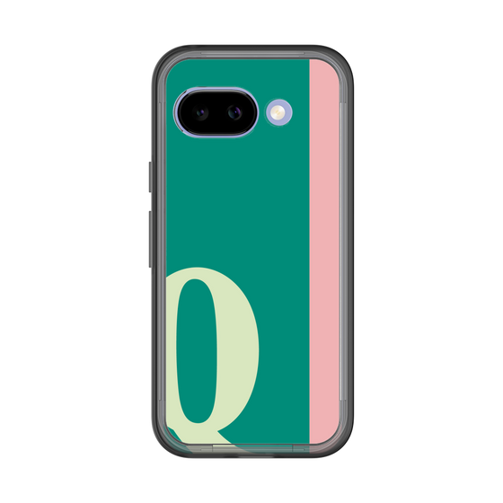 スリムプロテクションプレミアムケース［ オリジナル - initial color line - Q green ］