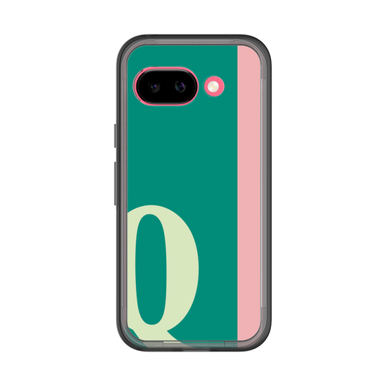 スリムプロテクションプレミアムケース［ オリジナル - initial color line - Q green ］