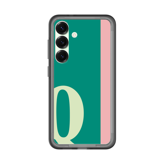 スリムプロテクションプレミアムケース［ オリジナル - initial color line - Q green ］