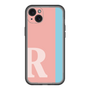 スリムプロテクションプレミアムケース［ オリジナル - initial color line - R pink ］