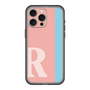 スリムプロテクションプレミアムケース［ オリジナル - initial color line - R pink ］