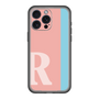 スリムプロテクションプレミアムケース［ オリジナル - initial color line - R pink ］