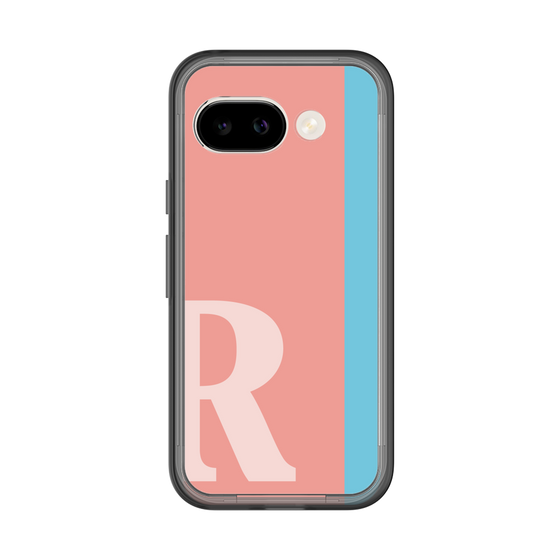 スリムプロテクションプレミアムケース［ オリジナル - initial color line - R pink ］