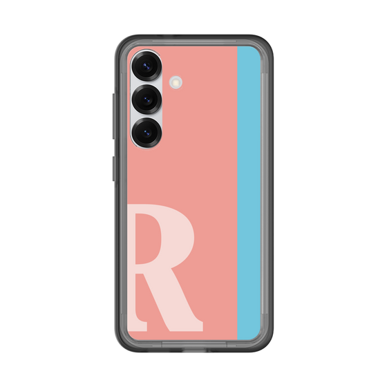 スリムプロテクションプレミアムケース［ オリジナル - initial color line - R pink ］