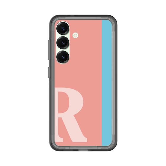スリムプロテクションプレミアムケース［ オリジナル - initial color line - R pink ］