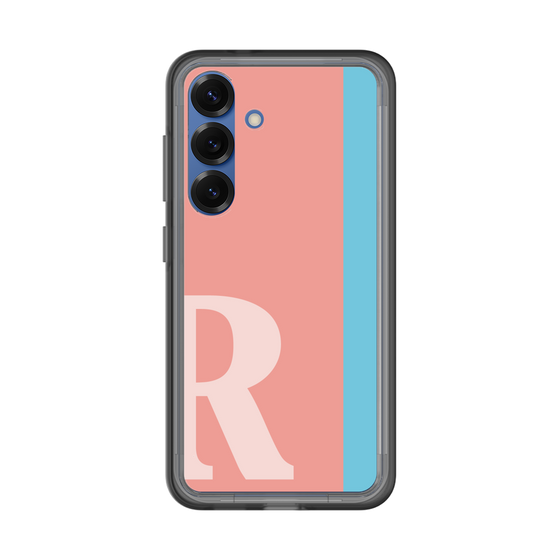 スリムプロテクションプレミアムケース［ オリジナル - initial color line - R pink ］