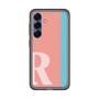 スリムプロテクションプレミアムケース［ オリジナル - initial color line - R pink ］