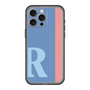 スリムプロテクションプレミアムケース［ オリジナル - initial color line - R blue ］