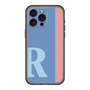 スリムプロテクションプレミアムケース［ オリジナル - initial color line - R blue ］