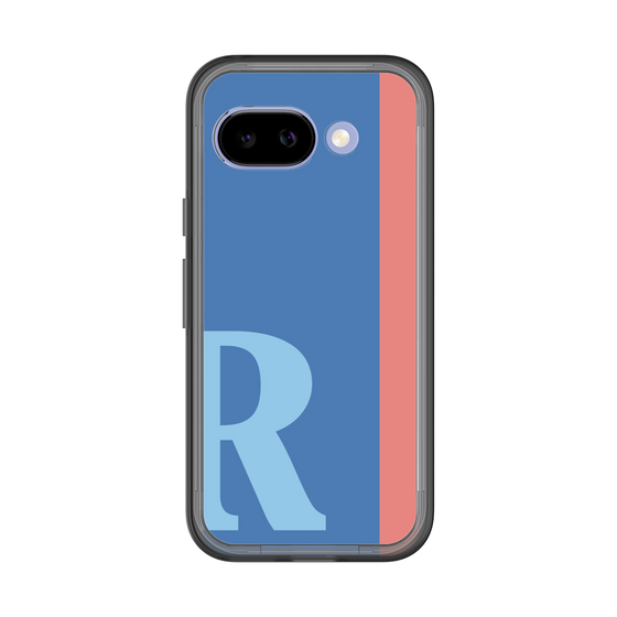 スリムプロテクションプレミアムケース［ オリジナル - initial color line - R blue ］