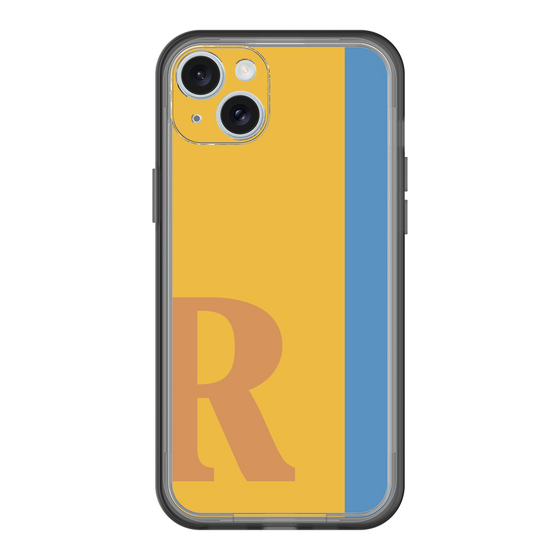 スリムプロテクションプレミアムケース［ オリジナル - initial color line - R orange ］