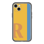 スリムプロテクションプレミアムケース［ オリジナル - initial color line - R orange ］