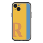 スリムプロテクションプレミアムケース［ オリジナル - initial color line - R orange ］