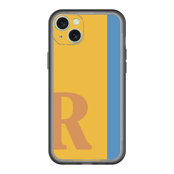 スリムプロテクションプレミアムケース［ オリジナル - initial color line - R orange ］