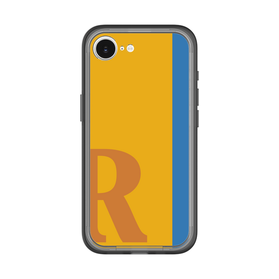 スリムプロテクションプレミアムケース［ オリジナル - initial color line - R orange ］