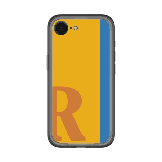 スリムプロテクションプレミアムケース［ オリジナル - initial color line - R orange ］