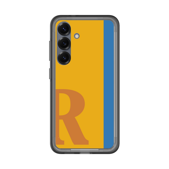 スリムプロテクションプレミアムケース［ オリジナル - initial color line - R orange ］
