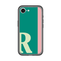 スリムプロテクションプレミアムケース［ オリジナル - initial color line - R green ］