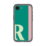 スリムプロテクションプレミアムケース［ オリジナル - initial color line - R green ］