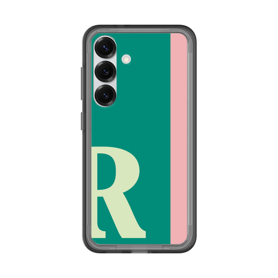 スリムプロテクションプレミアムケース［ オリジナル - initial color line - R green ］