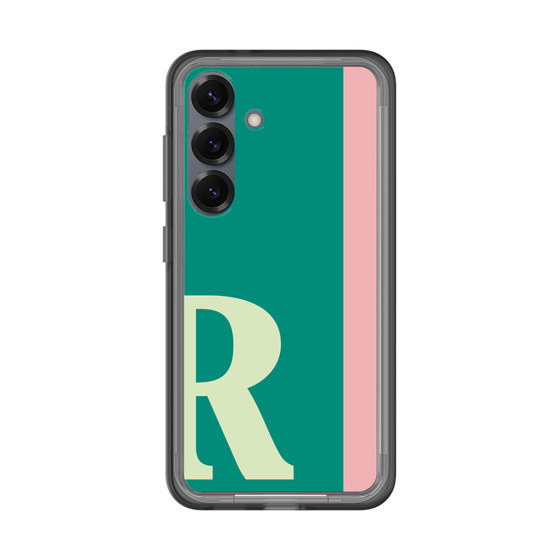 スリムプロテクションプレミアムケース［ オリジナル - initial color line - R green ］