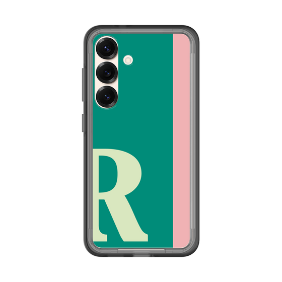 スリムプロテクションプレミアムケース［ オリジナル - initial color line - R green ］