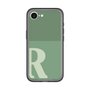 スリムプロテクションプレミアムケース［ オリジナル - initial two tone - R green ］