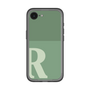 スリムプロテクションプレミアムケース［ オリジナル - initial two tone - R green ］