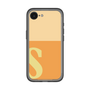 スリムプロテクションプレミアムケース［ オリジナル - initial two tone - S orange ］