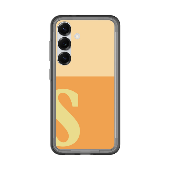 スリムプロテクションプレミアムケース［ オリジナル - initial two tone - S orange ］