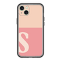 スリムプロテクションプレミアムケース［ オリジナル - initial two tone - S pink ］