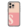 スリムプロテクションプレミアムケース［ オリジナル - initial two tone - S pink ］