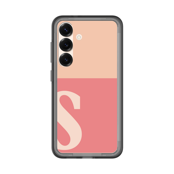 スリムプロテクションプレミアムケース［ オリジナル - initial two tone - S pink ］