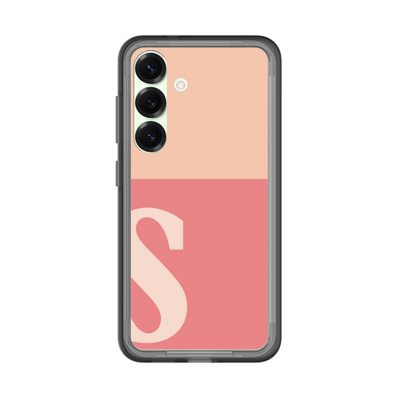 スリムプロテクションプレミアムケース［ オリジナル - initial two tone - S pink ］