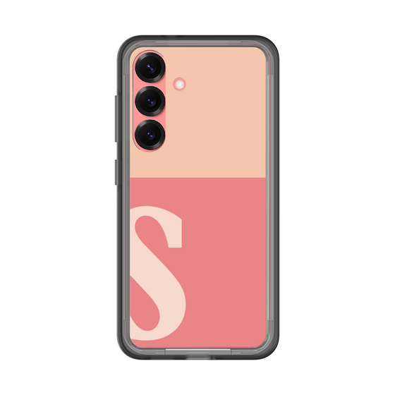 スリムプロテクションプレミアムケース［ オリジナル - initial two tone - S pink ］
