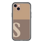 スリムプロテクションプレミアムケース［ オリジナル - initial two tone - S brown ］