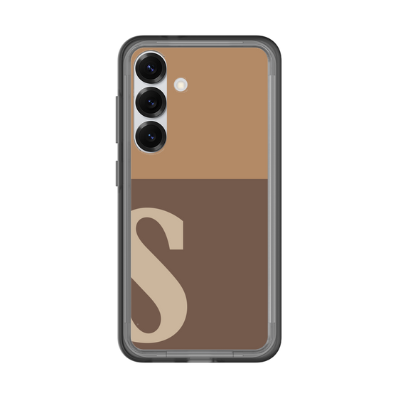 スリムプロテクションプレミアムケース［ オリジナル - initial two tone - S brown ］