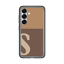 スリムプロテクションプレミアムケース［ オリジナル - initial two tone - S brown ］