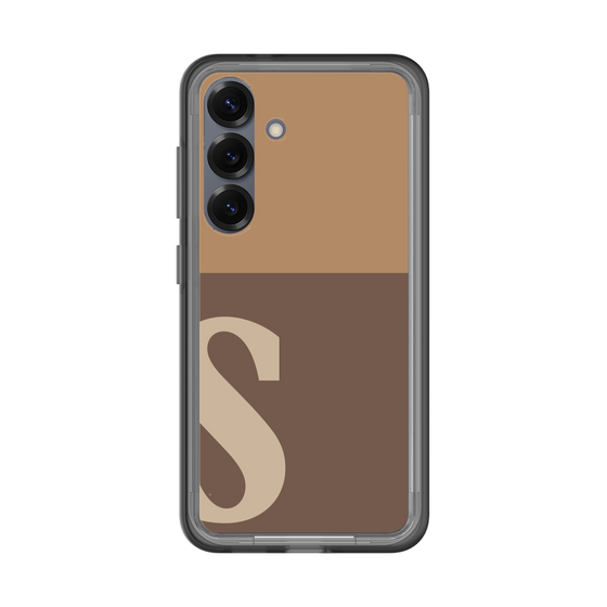 スリムプロテクションプレミアムケース［ オリジナル - initial two tone - S brown ］