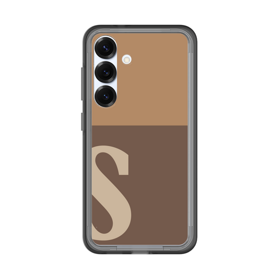 スリムプロテクションプレミアムケース［ オリジナル - initial two tone - S brown ］