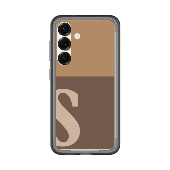 スリムプロテクションプレミアムケース［ オリジナル - initial two tone - S brown ］