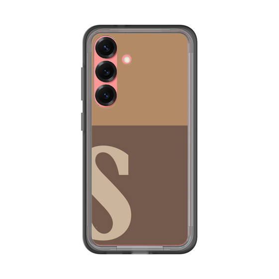 スリムプロテクションプレミアムケース［ オリジナル - initial two tone - S brown ］