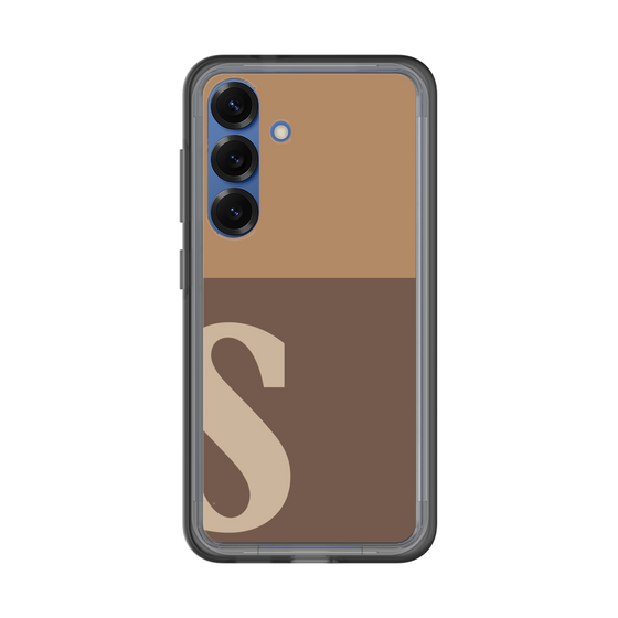 スリムプロテクションプレミアムケース［ オリジナル - initial two tone - S brown ］