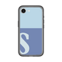スリムプロテクションプレミアムケース［ オリジナル - initial two tone - S blue ］