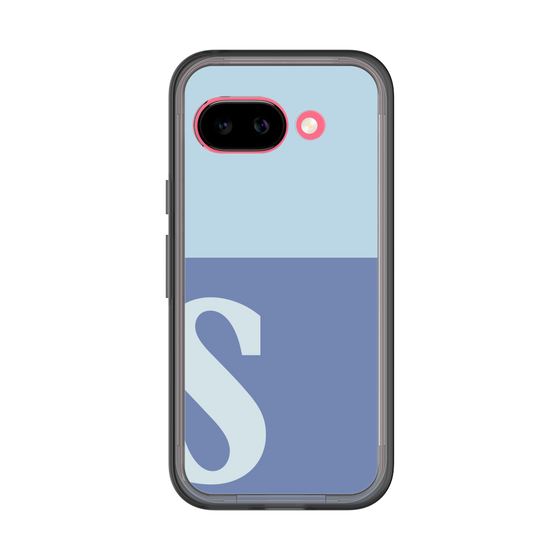 スリムプロテクションプレミアムケース［ オリジナル - initial two tone - S blue ］