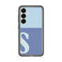 スリムプロテクションプレミアムケース［ オリジナル - initial two tone - S blue ］